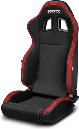 Auto Sportstoel Sparco R100 Zwart/Rood (Verstelbaar)