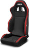 Auto Sportstoel Sparco R100 Zwart/Rood (Verstelbaar)