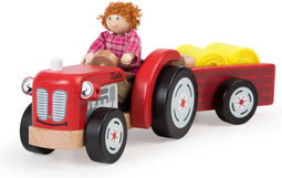 Auto - Tractor met trailer