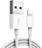 Autolader USB + Kabel geschikt voor iPhone - Auto oplader USB geschikt voor lightning - USB autolader 2 poorten - Auto lader - Sigarettenaansteker USB oplader auto - Snellader