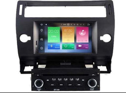 Autoradio met navigatie, voor alle Citroën modellen vanaf bouwjaar 2005 t/m 2011, allernieuwste Android besturingssysteem, HD-digitaal scherm 7 inch