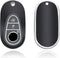 Autosleutel hoesje - TPU Sleutelhoesje - Sleutelcover - Autosleutelhoes - Geschikt voor Mercedes -zwart- C3 - Mercedes-Benz A-Klasse, Mercedes-Benz B-Klasse, Mercedes-Benz C-Klasse, Mercedes-Benz CL-Klasse, Mercedes-Benz CLK-Klasse, Mercedes-Benz M-K