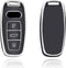 Autosleutel hoesje - TPU Sleutelhoesje - Sleutelcover - Autosleutelhoes - Geschikt voor Audi - zwart - D3 - Audi A6, Audi A7, Audi A8, Audi S5, Audi S6, Audi S7, Audi S8, Audi RS6, Audi RS7, Audi Q7, Audi Q8, Audi SQ7, Audi SQ8 - Auto Sleutel Access