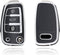 Autosleutel hoesje - TPU Sleutelhoesje - Sleutelcover - Autosleutelhoes - Geschikt voor Audi - zwart - C3 - Audi A1, Audi A2, Audi A3, Audi A4, Audi A5, Audi A6, Audi A7, Audi A8, Audi S1, Audi S3, Audi S4, Audi S5, Audi S6, Audi S7, Audi S8, Audi RS