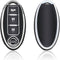 Autosleutel hoesje - TPU Sleutelhoesje - Sleutelcover - Autosleutelhoes - Geschikt voor Nissan -zwart- A3B - Nissan Micra, Nissan Pulsar, Nissan Murano, Nissan Juke, Nissan Qashqai, Nissan Ariya, Nissan Leaf, Nissan Xtrail, Nissan Primastar, Nissan I