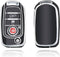 Autosleutel hoesje - TPU Sleutelhoesje - Sleutelcover - Autosleutelhoes - Geschikt voor Fiat - zwart - B3 - Fiat 500, Fiat 500L, Fiat 500X, Fiat 500, Fiat Tipo, Fiat Punto, Fiat Egea, Fiat Doblo, Fiat Scudo, Fiat Ducato, Fiat Panda, Abarth - Auto Sl