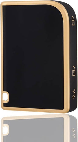 Autosleutel hoesje - TPU Sleutelhoesje - Sleutelcover - Autosleutelhoes - Geschikt voor Lynk & Co - goud - Lynk & Co 01 - Auto Sleutel Accessoires gadgets - Kado - Cadeau man - vrouw