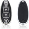 Autosleutel hoesje - TPU Sleutelhoesje - Sleutelcover - Autosleutelhoes - Geschikt voor Suzuki- zwart - A3a - Suzuki Swift, Suzuki Ignis, Suzuki Swace, Suzuki Vitara, Suzuki S cross, Suzuki Across, Suzuki Jimny - Auto Sleutel Accessoires gadgets - K