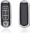 Autosleutel hoesje - TPU Sleutelhoesje - Sleutelcover - Autosleutelhoes - Geschikt voor Mazda -zwart- A3 - Mazda 6, Mazda 3, Mazda 2, Mazda MX-5, Mazda CX-30, Mazda MX-30, Mazda CX-5, Mazda CX-60 - Auto Sleutel Accessoires gadgets - Kado Cadeau man