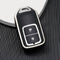 Autosleutel hoesje - TPU Sleutelhoesje - Sleutelcover - Autosleutelhoes - Geschikt voor Honda - zwart - A2 - Honda Accord, Honda Civic, Honda CR-V, Honda CRX, Honda FR-V, Honda HR-V, Honda Insight, Honda Jazz, Honda Prelude, Honda S2000 - Auto Sleut