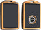 Autosleutel hoesje - TPU Sleutelhoesje - Sleutelcover - Autosleutelhoes - Geschikt voor Volvo - zwart-goud - A - Volvo S60, Volvo S90, Volvo V70, Volvo V90, Volvo XC40, Volvo XC60, Volvo XC90 - Auto Sleutel Accessoires gadgets - Kado Cadeau man - vr