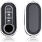 Autosleutel hoesje - TPU Sleutelhoesje - Sleutelcover - Autosleutelhoes - Geschikt voor Fiat 500 - zwart - A3 - Fiat 500, Fiat 500L, Fiat 500X, Fiat 500, Fiat Tipo, Fiat Punto, Fiat Egea, Fiat Doblo, Fiat Scudo, Fiat Ducato, Fiat Panda, Abarth - Aut