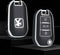Autosleutel hoesje - TPU Sleutelhoesje - Sleutelcover - Autosleutelhoes - Geschikt voor Citroën - zwart - A3 - Citroën C2, Citroën C3, Citroën C3 Aircross SUV, Citroën C4, Citroën C4, Citroën E-C4 X, Citroën C5, Citroën C5 X, Citroën C5 Aircross, Cit