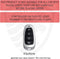 Autosleutel hoesje - TPU Sleutelhoesje - Sleutelcover - Autosleutelhoes - Geschikt voor Hyundai -zwart- E4 - Hyundai i20, Hyundai i30, Hyundai ix20, Hyundai ix35, Hyundai Bayon, Hyundai ionic electric, Hyundai Kona, Hyundai Kona Electric, Hyundai San
