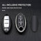 Autosleutel hoesje - TPU Sleutelhoesje - Sleutelcover - Autosleutelhoes - Geschikt voor Nissan -zwart- A3B - Nissan Micra, Nissan Pulsar, Nissan Murano, Nissan Juke, Nissan Qashqai, Nissan Ariya, Nissan Leaf, Nissan Xtrail, Nissan Primastar, Nissan I