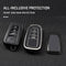 Autosleutel hoesje - TPU Sleutelhoesje - Sleutelcover - Autosleutelhoes - Geschikt voor Toyota -zwart- B3 - Toyota C-HR, Toyota Corolla, Toyota Rav, Toyota Rav4, Toyota Yaris, Toyota Aygo, Toyota Camry, Toyota Land Cruiser, Toyota Proace, Toyota Proa