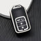 Autosleutel hoesje - TPU Sleutelhoesje - Sleutelcover - Autosleutelhoes - Geschikt voor Honda - zwart - A4A - Honda Accord, Honda Civic, Honda CR-V, Honda CRX, Honda FR-V, Honda HR-V, Honda Insight, Honda Jazz, Honda Prelude, Honda S2000 - Auto Sleu