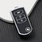 Autosleutel hoesje - TPU Sleutelhoesje - Sleutelcover - Autosleutelhoes - Geschikt voor Mazda -zw- C3 - Mazda 6, Mazda 3, Mazda 2, Mazda MX-5, Mazda CX-30, Mazda MX-30, Mazda CX-5, Mazda CX-60 - Auto Sleutel Accessoires gadgets - Kado Cadeau man - v