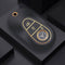 Autosleutel hoesje - TPU Sleutelhoesje - Sleutelcover - Autosleutelhoes - Geschikt voor Mercedes -zw-goud- C3 - Mercedes-Benz A-Klasse, Mercedes-Benz B-Klasse, Mercedes-Benz C-Klasse, Mercedes-Benz CL-Klasse, Mercedes-Benz CLK-Klasse, Mercedes-Benz M