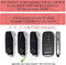 Autosleutel hoesje - TPU Sleutelhoesje - Sleutelcover - Autosleutelhoes - Geschikt voor Kia -zw-goud- D5 - Kia Ceed, Kia E-Soul, Kia Xceed, Kia Proceed, Kia Niro, Kia Sportage, Kia Sorento, Kia EV6, Kia EV9 - Auto Sleutel Accessoires gadgets - Kado