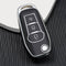 Autosleutel hoesje - TPU Sleutelhoesje - Sleutelcover - Autosleutelhoes - Geschikt voor Ford -zwart- F3 - Ford Fiesta, Ford Puma, Ford Focus, Ford Kuga, Ford Mustang, Ford Mustang Mach e, Ford Explorer, Ford E-Tourneo, Ford Transit, Ford Transit Cour