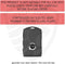 Autosleutel hoesje - TPU Sleutelhoesje - Sleutelcover - Autosleutelhoes - Geschikt voor Volvo - wit-chroom- A - Volvo S60, Volvo S90, Volvo V70, Volvo V90, Volvo XC40, Volvo XC60, Volvo XC90 - Auto Sleutel Accessoires gadgets - Kado Cadeau man - vro