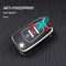 Autosleutel hoesje - TPU Sleutelhoesje - Sleutelcover - Autosleutelhoes - Geschikt voor Hyundai - zwart - C3 - Hyundai i10, Hyundai i20, Hyundai i30, Hyundai ix20, Hyundai ix35 - Auto Sleutel Accessoires gadgets - Kado Cadeau man - vrouw