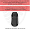Autosleutel hoesje - TPU Sleutelhoesje - Sleutelcover - Autosleutelhoes - Geschikt voor Tesla Model 3/Y/S -zw- goud- B - Tesla Model 3, Tesla Model Y, Tesla Model S - Auto Sleutel Accessoires gadgets - Kado Cadeau man - vrouw