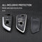 Autosleutel hoesje - TPU Sleutelhoesje - Sleutelcover - Autosleutelhoes - Geschikt voor BMW - zwart - B4a - BMW 1- serie, BMW 2- serie, BMW 3- serie, BMW 4- serie, BMW 5- serie, BMW 6- serie, BMW 7- serie, BMW 8- serie BMW X1, BMW X2, BMW X3, BMW X4