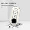 Autosleutel hoesje - TPU Sleutelhoesje - Sleutelcover - Autosleutelhoes - Geschikt voor Fiat 500 -zwart-goud- A3 - Fiat 500, Fiat 500L, Fiat 500X, Fiat 500, Fiat Tipo, Fiat Punto, Fiat Egea, Fiat Doblo, Fiat Scudo, Fiat Ducato, Fiat Panda, Abarth -