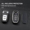 Autosleutel hoesje - TPU Sleutelhoesje - Sleutelcover - Autosleutelhoes - Geschikt voor Audi - zwart - A3 - Audi A1, Audi A2, Audi A3, Audi A4, Audi A5, Audi A6, Audi A7, Audi A8, Audi S1, Audi S3, Audi S4, Audi S5, Audi S6, Audi S7, Audi S8, Audi RS