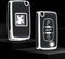 Autosleutel hoesje - TPU Sleutelhoesje - Sleutelcover - Autosleutelhoes - Geschikt voor Peugeot - zwart - D3 - Peugeot 108, Peugeot 207, Peugeot 208, Peugeot 307, Peugeot 308, Peugeot 407, Peugeot 508, Peugeot 1007, Peugeot 2008, Peugeot 3008, Peugeo