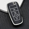 Autosleutel hoesje - TPU Sleutelhoesje - Sleutelcover - Autosleutelhoes - Geschikt voor Ford -zwart- B4 - Ford Fiesta, Ford Puma, Ford Focus, Ford Kuga, Ford Mustang, Ford Mustang Mach e, Ford Explorer, Ford E-Tourneo, Ford Transit, Ford Transit Cour
