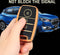 Autosleutel hoesje - TPU Sleutelhoesje - Sleutelcover - Autosleutelhoes - Geschikt voor Kia -zw-goud- A3 - Kia Picanto, Kia Rio, Kia Stonic, Kia Ceed, Kia E-Soul, Kia Xceed, Kia Proceed, Kia Niro, Kia Sportage, Kia Sorento - Auto Sleutel Accessoires