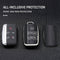 Autosleutel hoesje - TPU Sleutelhoesje - Sleutelcover - Autosleutelhoes - Geschikt voor Jaguar -zwart- A5 - Jaguar XE, Jaguar XF, Jaguar XJ, Jaguar F-Pace, Jaguar F-Type - Auto Sleutel Accessoires gadgets - Kado Cadeau man - vrouw