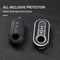 Autosleutel hoesje - TPU Sleutelhoesje - Sleutelcover - Autosleutelhoes - Geschikt voor Fiat 500 - zwart - A3 - Fiat 500, Fiat 500L, Fiat 500X, Fiat 500, Fiat Tipo, Fiat Punto, Fiat Egea, Fiat Doblo, Fiat Scudo, Fiat Ducato, Fiat Panda, Abarth - Aut