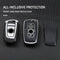 Autosleutel hoesje - TPU Sleutelhoesje - Sleutelcover - Autosleutelhoes - Geschikt voor BMW - zwart - A4 - BMW 1- serie, BMW 2- serie, BMW 3- serie, BMW 4- serie, BMW 5- serie, BMW 6- serie, BMW 7- serie, BMW 8- serie BMW X1, BMW X2, BMW X3, BMW X4,