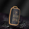 Autosleutel hoesje - TPU Sleutelhoesje - Sleutelcover - Autosleutelhoes - Geschikt voor Land Rover/Range Rover -zw-goud- A5 - Land Rover, Range Rover, Range Rover Sport, Range Rover Velar, Range Rover Evoque, Freelander, Defender, Discovery - Auto S