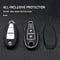 Autosleutel hoesje - TPU Sleutelhoesje - Sleutelcover - Autosleutelhoes - Geschikt voor Suzuki- zwart - A3a - Suzuki Swift, Suzuki Ignis, Suzuki Swace, Suzuki Vitara, Suzuki S cross, Suzuki Across, Suzuki Jimny - Auto Sleutel Accessoires gadgets - K