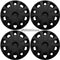 Autostyle BOLLE Wieldoppen Revo-Van 16 Inch Abs Zwart Set Van 4