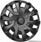 Autostyle BOLLE Wieldoppen Revo-Van 16 Inch Abs Zwart Set Van 4