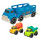 Autotransporter en Wagen Motor Town Geluid Licht 30,5 x 11 x 11 cm (4 Stuks)