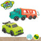 Autotransporter en Wagen Motor Town Licht Geluid 32,5 x 13 x 10,5 cm (2 Stuks)