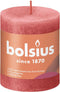 Bolsius Rustiek stompkaars 80/68 Pink