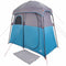vidaXL - Douchetent - 2-persoons - waterdicht - blauw