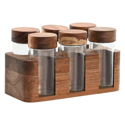 Kruidenrek Home ESPRIT 90 ml 19 x 10 x 11 cm