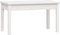 vidaXL - Tuinbank - 80x44x45 - cm - massief - grenenhout - wit
