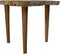 Bijzettafel abstract - ø54-60x45 - Naturel - Teak root