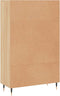 vidaXL - Hoge - kast - 69,5x31x115 - cm - bewerkt - hout - sonoma - eikenkleurig