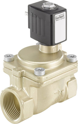 G1'' 24V DC Messing Magneetventiel NBR 0.2-16bar Burkert 6281 221856 - 221856
